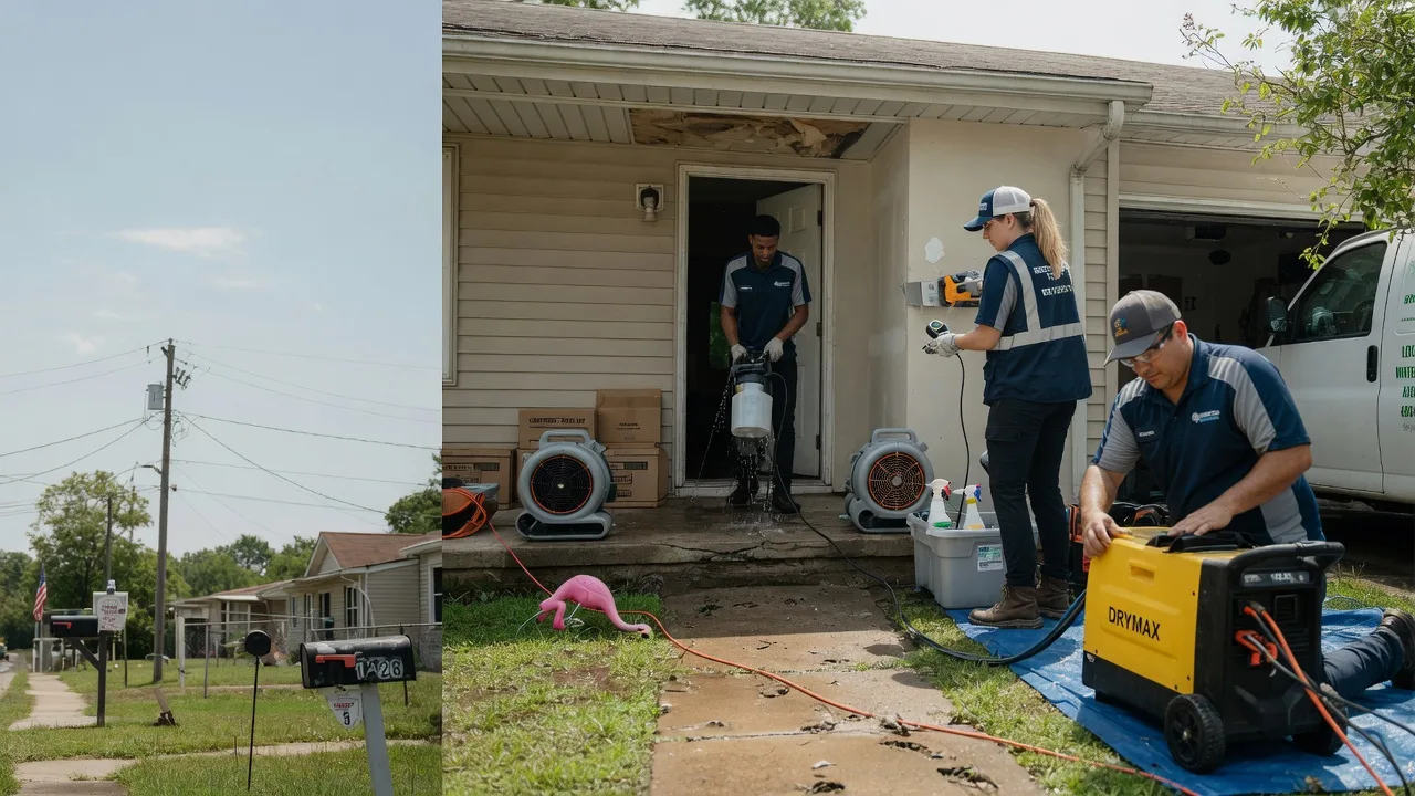 Storm Damage Water Removal in Davis City, IA near me